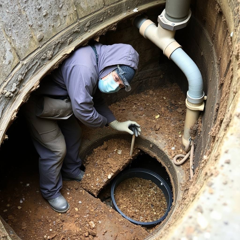 Débouchage de canalisation (illustration)